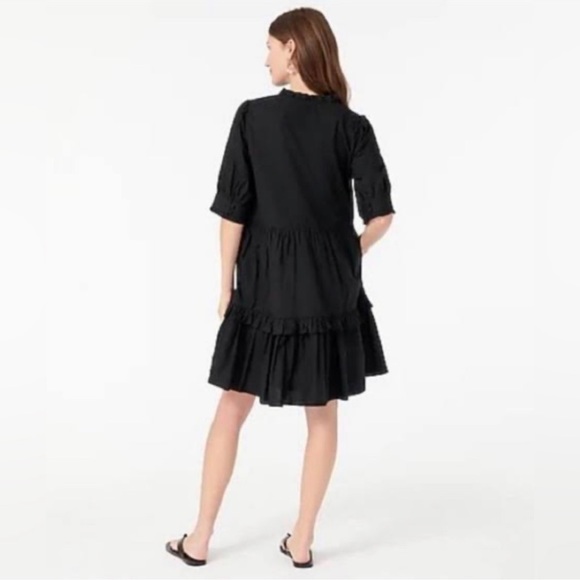 J Crew Rufflesleeve Lined Dress - Picture 2 of 4